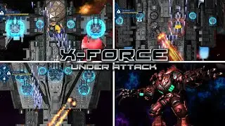 X Force Under Attack - All Bosses [NO DEATH] 👾