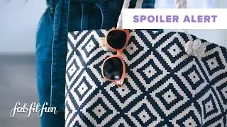 Summer & Rose Navy Diamond Tote | Inside the FabFitFun Spring 2020 Box