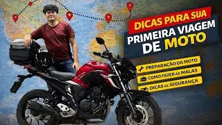 DICAS PARA PRIMEIRA VIAGEM DE MOTO 