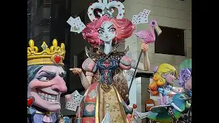 Crema fallas Gandía 2023  plaza Sant Josep-Raval