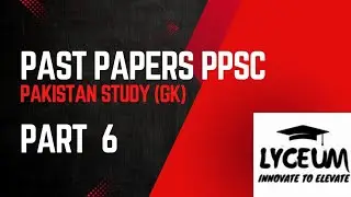Pakistan study past papers most repeated MCQz..| PART  6 |  AD ASF | # AD ASF # CSS 
