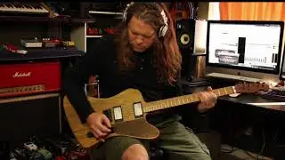 Teebtone - Telebird Deluxe - Custom guitar demo video