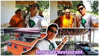 Who I met 😀 New Cafe Restaurant || G for Gurdak 😱Tibetan YouTuber || Tibetan Vlogger 