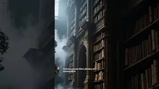 The Lost Library of Alexandria: Secrets Burned Away 📜🔥 #History #Mystery #Facts