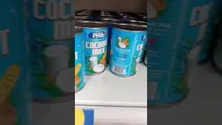Coconut milk at 85p in Tesco