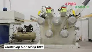 APMG AMRUT 100% Recycled PP Tape Extrusion Line Model Rex Pro 900