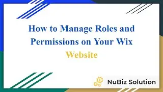 How to Manage Roles and Permissions on Your Wix Website