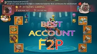 2  Years F2P Account  Unlocking T5 Troops | T5 Unlocking Full  F2P Accout #lordsmobile ep4