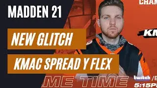New KMAC Glitch Spread Y Flex Offense  Madden 21