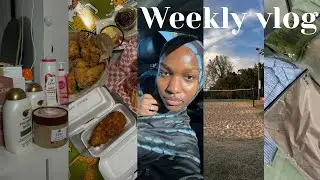 Weekly Vlog| fall haul + volleyball + hygiene shopping + trying new food + college life and more 🛍️📚