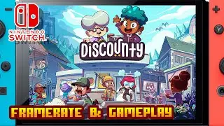 Discounty - (Nintendo Switch) - Framerate & Gameplay - 4K