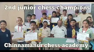 2nd Junior Chess Championship | Chinnamanur Chess Academy