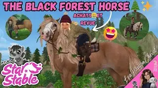 [MAJ] THE BLACK FOREST NOIR🌲🐎🐴🖤+ ACHATS🤑ET REVUE😍 | STAR STABLE ONLINE