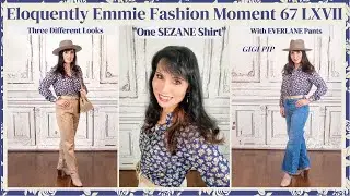 FASHION MOMENT 67, LXVII, 1 РУБАШКА SEZANE + 3 НИЖНИХ БРЮК EVERLANE = ЛЕГКИЕ СТИЛЕВЫЕ СОЧЕТАНИЯ!