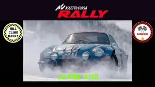 ASSETTO CORSA RALLY.  Ice Track and Alpine A110  #assettocorsarally