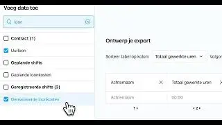Exports preview | Eitje