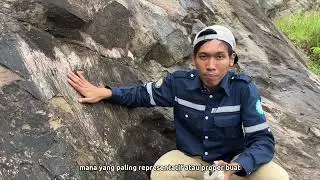 PENGUKURAN GORES GARIS DI LAPANGAN SEBAGAI INDIKASI SESAR