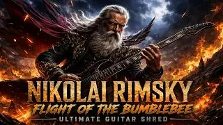 NIKOLAI RIMSKY - FLIGHT OF THE BUMBLEBEE - AI METAL COVER - INSTRUMENTAL