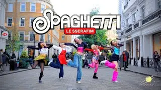 [KPOP IN PUBLIC | ONE TAKE] LE SSERAFIM (르세라핌) 'SPAGHETTI | Dance Cover | PARADOX | UK