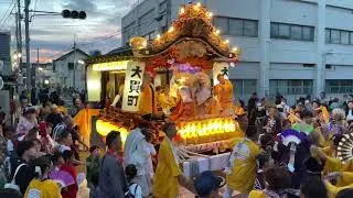 20230827 大洗八朔祭2023 山車（大貫町若連）+（大洗連）