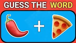 Guess The WORD By Emoji Game For Whom Who Can Find The WORDS