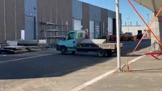 B2B Auctions A/S / IVECO DAILY 35 C 13 monteret med HMF Handy 150 kran