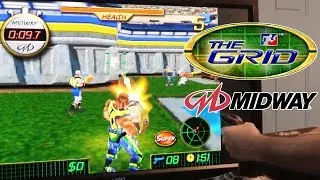The Grid (Arcade) with Analog Flight Stick and Trackball in MAME