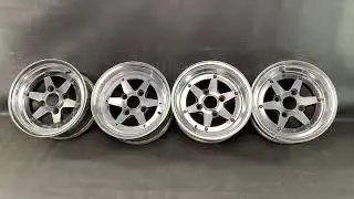 #8263 SSR SPEED STAR LONGCHAMP XR4 / XR-4 Type-A 3 piece 13x6.5j +6 / 13x7j 0 4x114.3 CB:70 x4