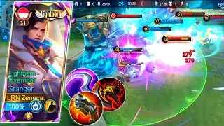 Granger Goldlane Hard Carry Game !! | GamePlay Granger | Top Global Granger | Mobilelegends