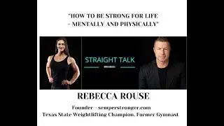 STRONG FOR LIFE- MENTALLY AND PHYSICALLY- REBECCA ROUSE FOUNDER semperstronger.com