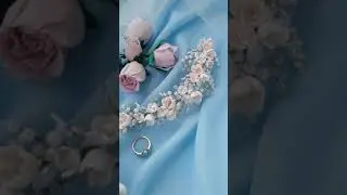 Floral Wedding Handmade Hair Vine for Wedding Party / Beads Hair Vine Bridal Hair Accessories