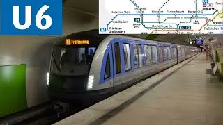 Typ C2 U Bahn M&uuml;nchen Line U6 Implerstra&szlig;e - Klinikum Gro&szlig;hadern