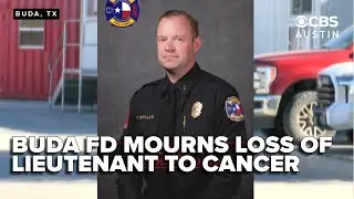FULL INTERVIEW: Buda Fire Department mourns loss of Lt. Eric Spillar to cancer