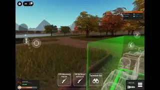 Hunting in a forest 