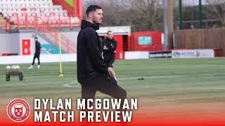 MATCH PREVIEW 🗣 | Dylan McGowan ahead of Dunfermline Athletic.