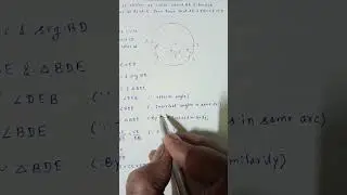 22)⭕,PROOF OF THEOREM OF INTERNAL DIVISION OF CHORDS 