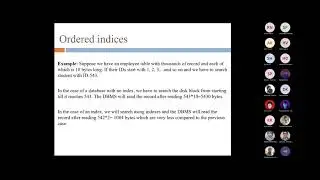 31- 2 Ordered indices( Lecture 31 - Indexing in DBMS )