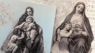 Paper Kit share… Ave Maria, so pretty! 