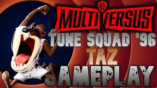 Tune Squad '96 Taz Gameplay (MultiVersus)