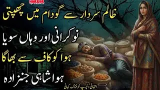 Zalim Sardar Se Godaam Mein Chupti Nokrani Aur Wahan Soya Hua Kokaaf Se Bhaga Hua Shahi Jinzada | E