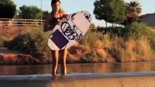 LEXI Hutchings Pro Skimboarder 　HOW　TO　グラトリ　ジブ　オフトレ　基礎 フラットスキム
