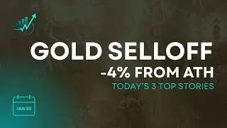 Markets Today: Gold Drops 4% After Record High | Apple Earnings Beat | China PMI 50