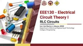 EEE130 - Electric Circuit Theory I: Natural Response of a Parallel RLC Circuit
