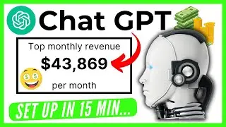 Make $43,869 Per Month With ChatGPT (Make Money Online With AI)