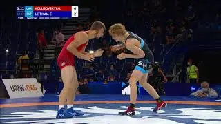 1/8 GR - 67 kg: M. HOLUBOVSKYI (UKR) v. E. LEITHAM (EST)