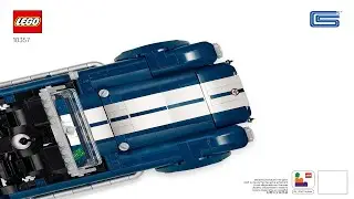 🕊️ LEGO instructions 🕊️ Icons 🕊️ 10357 🕊️ Shelby Cobra 427 SC 🕊️