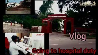 going to medical college and hospital || SRN hospital prayagraj #viral #comedy 