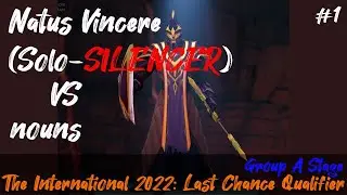 Natus Vincere (Solo - SILENCER) vs nouns  - TI 2022 LCQ: Group A Game 2