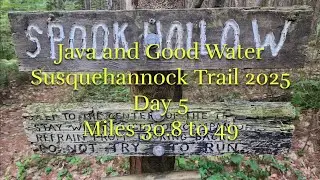 Susquehannock Trail 2025 Day 5