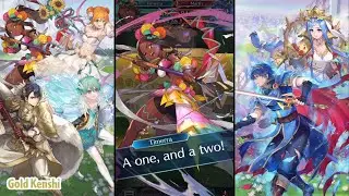 [1-Turn Clear] Emblem Marth & Mythic Lumera's Bound Hero Battle: FEH